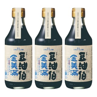 豆油伯 金美滿無添加糖釀造醬油 台灣釀造 無糖 古法釀造, 3瓶, 300ml
