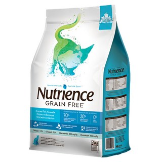 Nutrience 成貓 無榖養生 乾飼料, 六種魚(深海鱈魚 + 漢方草本), 5kg, 1袋