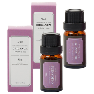 Alle 純精油 Backpro 牛至, 10ml, 2個