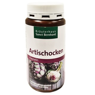 Sanct Bernhard 聖伯納德 朝鮮薊膠囊 含膽鹼, 150顆, 350mg, 1罐