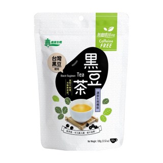 義美生機 台灣黑豆茶100g, 無咖啡因, 冷熱皆宜, 10g, 10包, 1袋