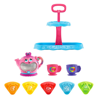 Leap Frog 跳跳蛙 音樂彩虹下午茶派對組, 趣味聲光效果, 增進人際互動, 適合12個月以上兒童, 1組