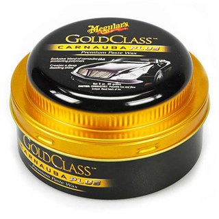 Meguiar's 美光 金鑽釉蠟 G7014J 固態, 高級棕櫚蠟，含保護聚合物，產生深層耀眼光澤, 311g, 1罐