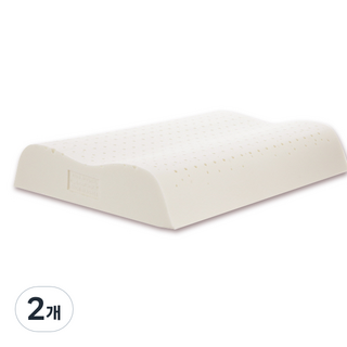 NCL LaMienNE 天然乳膠曲線型頸椎枕 + 內枕套, 單一顏色