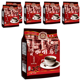 咖啡樹牌檳城濾袋式經典咖啡烏 黑咖啡經典原味, 11g, 20包, 6袋