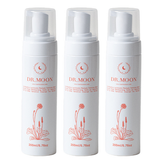 DR.MOON 乳酸菌車前草萃取女性清潔劑, 200ml, 3瓶