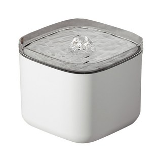 毛皇上 智能寵物飲水機 靜音 經典款 白色 貓咪 狗狗適用, 1台