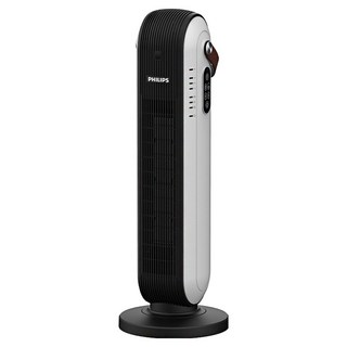 PHILIPS 飛利浦 塔式暖風機 遙控, AHR2142FD, 黑 + 銀色