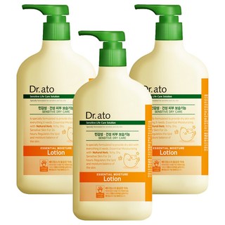Dr.ato 基礎保濕乳液, 3瓶, 310ml