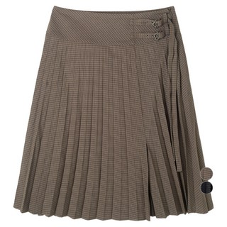 MIXXO 女款Beltite褶皺中長裙