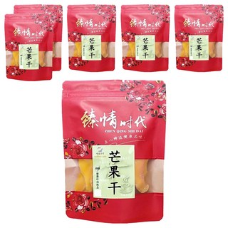 啡茶不可 芒果乾 甘甜好滋味 出遊休憩的零嘴 素食可食用, 150g, 6包
