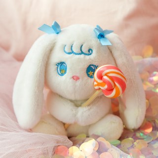 Candy Rabbit 兔子玩偶, 155mm, 雪花白, 1個
