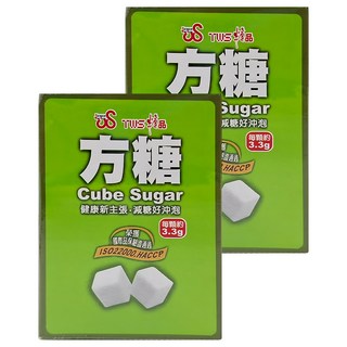 TWS 維生 方糖 Cube Sugar 國際品保驗證通過ISO22000 HACCP, 340g, 2盒