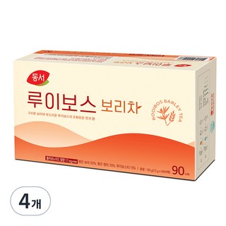 동서 루이보스 보리차, 1.5g, 90개입, 4개