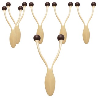 VeSS 臉部笑肌滾輪按摩器 遠紅外線天然礦石配合, 6個, CRF-800