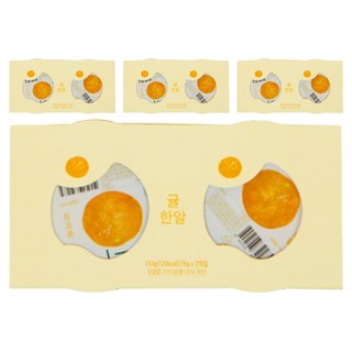 Ecomom Meal 嬰幼兒山村布丁 2入, 4套, 150g, 一顆橘子