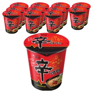 NONGSHIM 農心 碗裝辛拉麵 65g, 12入