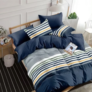 A-ONE 雪紡棉床包組 環境友善印染技術 耐洗染色堅牢度高 吸濕透氣