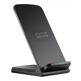 MEGA KING 雙線圈15W無線充電座 精裝版 黑色, 1個