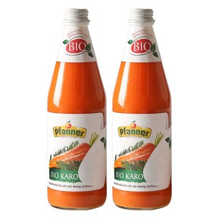 Pfanner 紅蘿蔔汁, 2瓶, 500ml