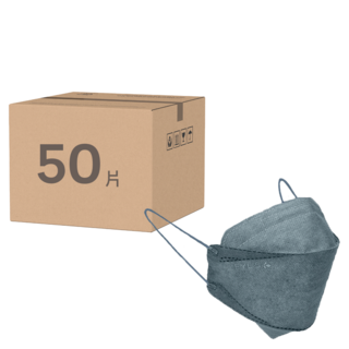 EYL'S 艾爾絲 4D成人醫用口罩, 蔚藍色, 10片, 5盒