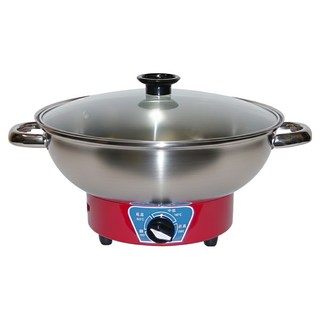 OLSER 歐斯樂 不銹鋼電火鍋 TR-300S 5公升 可視防爆鋼化玻璃