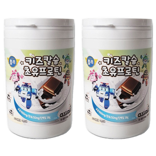 Robocar Poli 兒童鈣初乳蛋白巧克力味, 500g, 2個