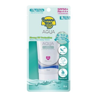 BANANA BOAT 香蕉船 淨護AQUA保濕防曬凝乳 SPF50+ PA++++, 50ml, 1條
