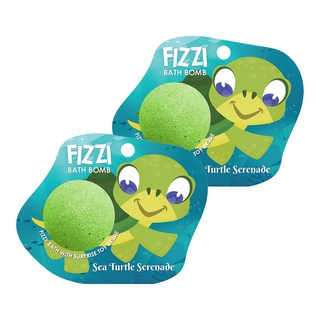 Saboo 泡沫沐浴球 SEA TURTLE SERENADE 海龜小夜曲, 2顆, 100g