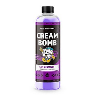 GLOSSBRO Cream Bomb 桶裝洗車精, 500ml, 1個