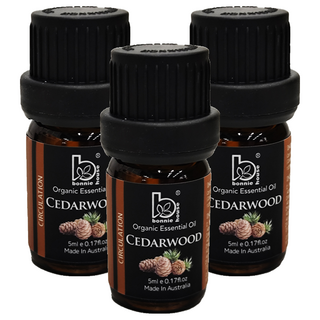 BONNIE HOUSE 植享家 雪松精油 5ml ACO/USDA有機認證 澳洲製造, 3件