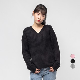 CARET 女性羊毛混紡V領針織衫