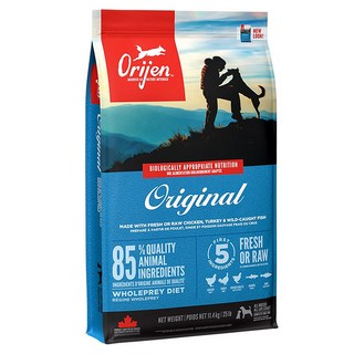 Orijen 歐睿健 台灣公司貨 Dog 成犬 飼料, 鮮雞, 11.4kg, 1袋