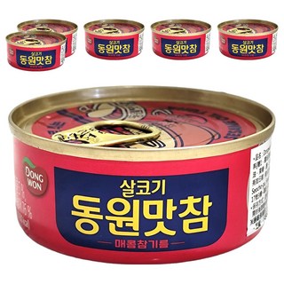 Dongwon 東遠 Homefood 芝麻油鮪魚罐頭 辣味, 90g, 6罐