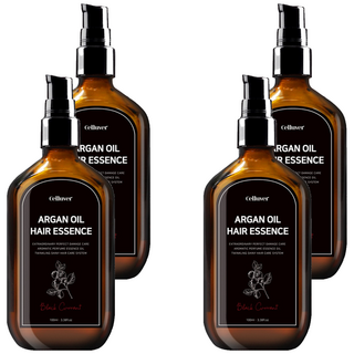 Celluver 摩洛哥堅果香氛護髮油, 100ml, 含胺基酸, 角蛋白深層修復, 4瓶