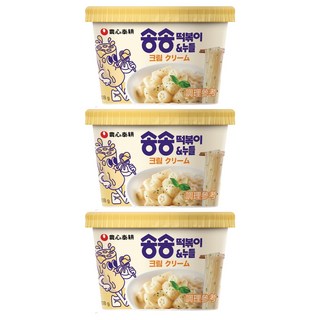 TAEKYUNG 泰耕 洞洞炒年糕冬粉 白醬味, 3入, 118g