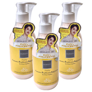 SCARLETT 美體潤膚乳液, Freshy, 300ml, 3瓶