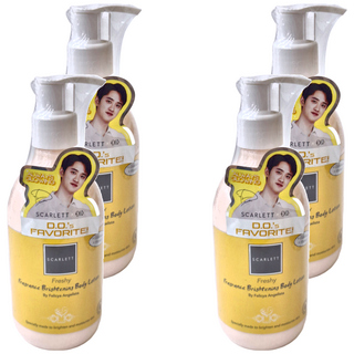 SCARLETT 美體潤膚乳液, Freshy, 300ml, 4瓶