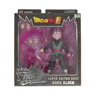 BANDAI 七龍珠 Power Up系列 黑悟空 超級賽亞人 桃紅 公仔, 1個
