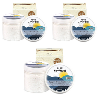 一心回禮3年石南曬鹽+金質禮盒, 3個, 290g