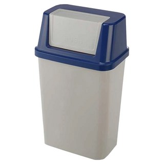 KEYWAY 聯府 巴黎分類 附蓋垃圾桶 CV-451 45L, 藍色