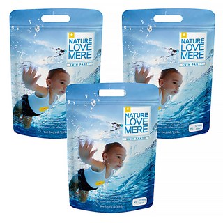 NATURE LOVE MERE 游泳用拉拉褲/尿布, XL, 9片