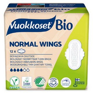 뷰코셋 바이오 노말 윙 생리대 날개형, 소형, 12개입, 1개