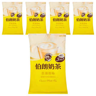 MR.BROWN 伯朗咖啡 伯朗奶茶 三合一 香濃原味 17g x 45包 x 5袋