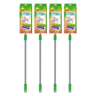 3M Scotch-Brite 百利 魔布拖把 巧易型耐用加強版 乾濕兩用, 4支