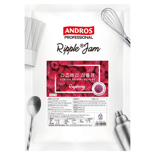 ANDROS Ripple Jam覆盆子果醬, 1kg, 1包