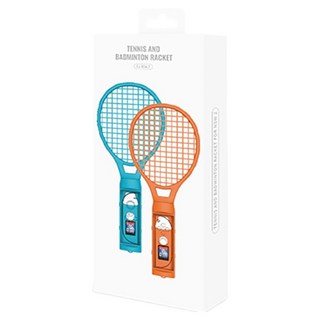 Nintendo 任天堂 SWITCH Switch2 左右手把瑪利歐遊戲網球拍, 紅色 + 藍色, 單一商品, 1盒