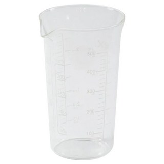 PEARL LIFE 珍珠金屬 PYREX 吹制量杯, 玻璃, 500ml, 1個