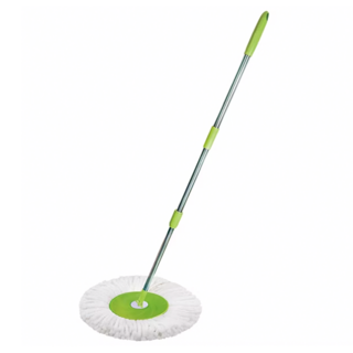 驅塵氏 小蘋果輕巧旋轉拖把 單桿, 1支
