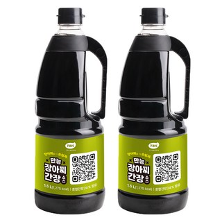 THEBORN 白種元醃漬醬油, 1.5L, 2瓶